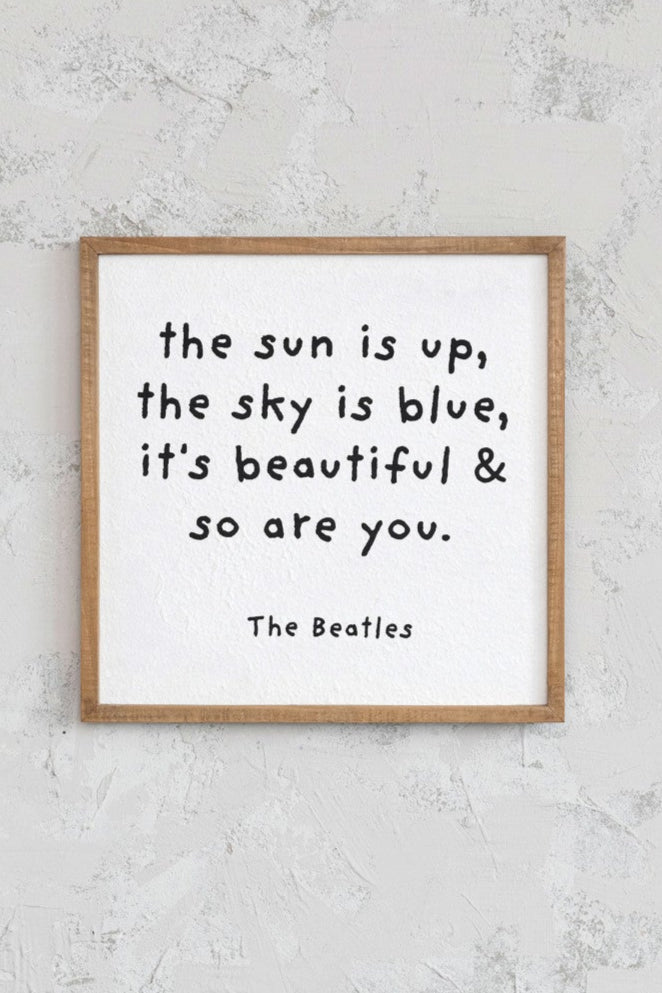THE BEATLES WALL DECOR