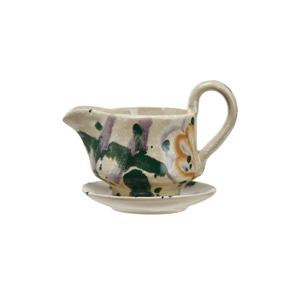 ARTSY CREAMER DISH