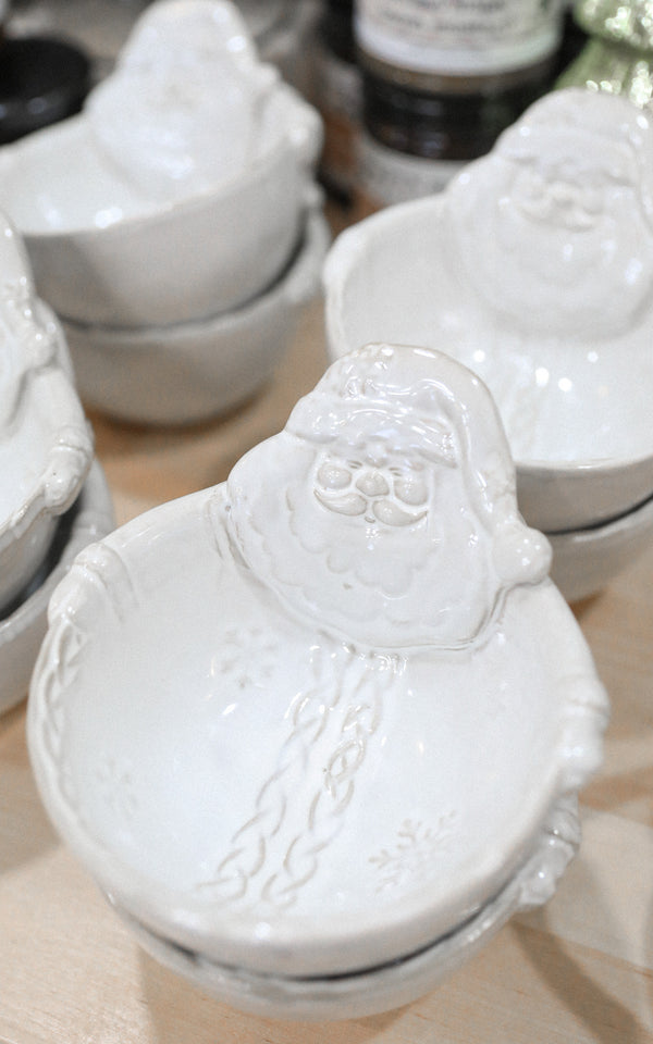 SANTA SHAPED BOWL