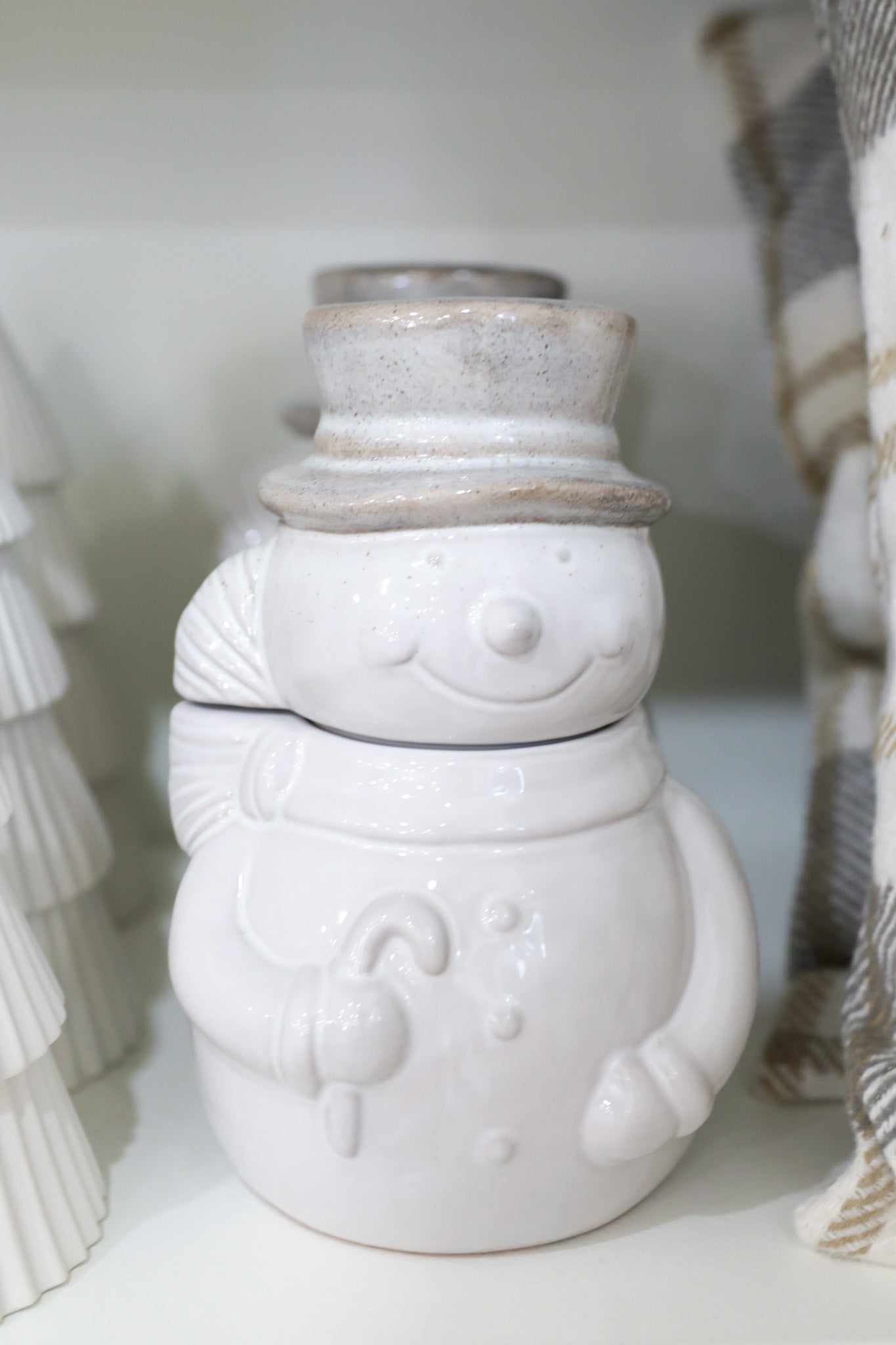 SNOWMAN COOKIE JAR