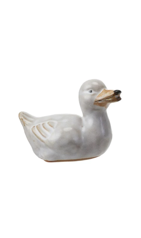 STONEWARE VINTAGE DUCKLING, 3 STYLES