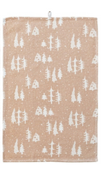 PRINTED WAFFLE TEA TOWEL