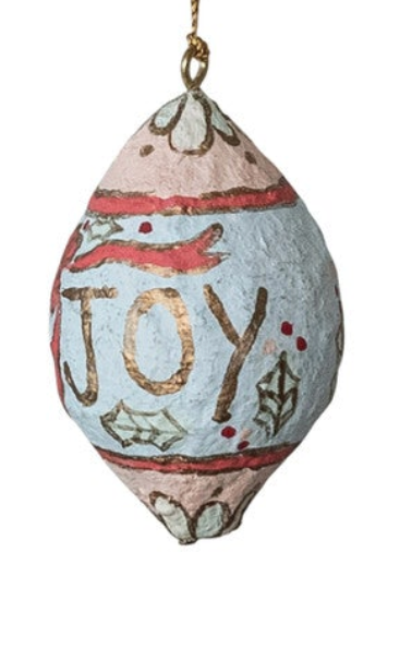 MULTICOLOR HAND-PAINTED ORNAMENT