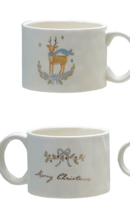 14 OZ. GOLD DETAIL MUG