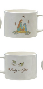 14 OZ. GOLD DETAIL MUG