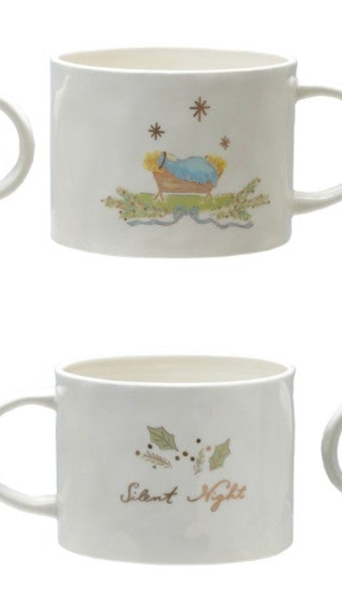 14 OZ. GOLD DETAIL MUG