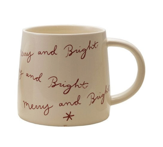 16 OZ. HOLIDAY SAYING MUG