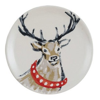 HOLIDAY STONEWARE PLATES