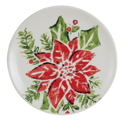 HOLIDAY STONEWARE PLATES