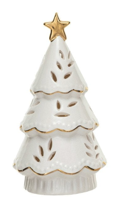 STONEWARE CHRISTMAS TREES