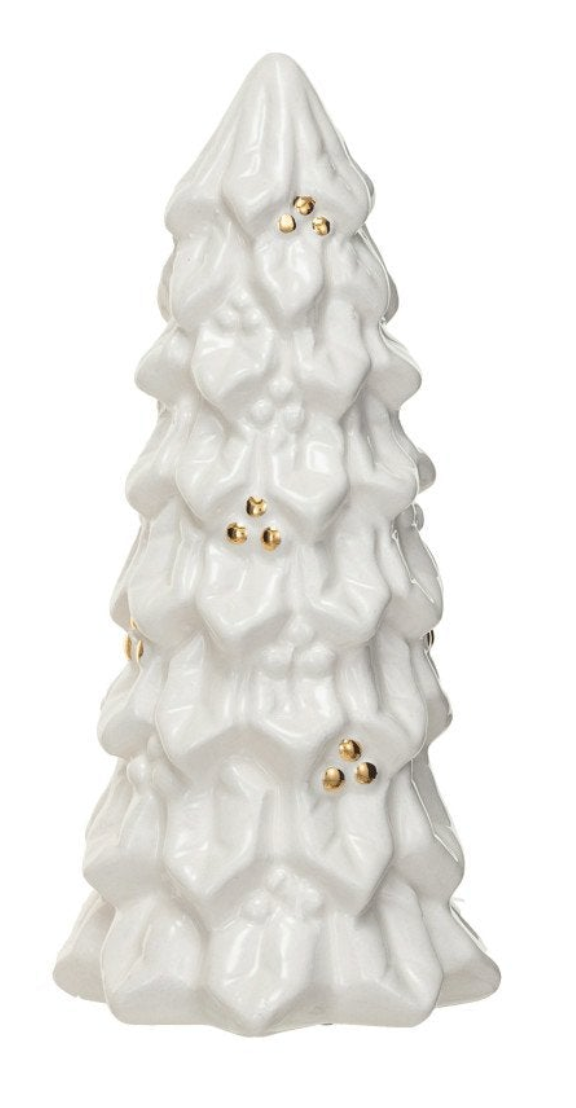 STONEWARE CHRISTMAS TREES