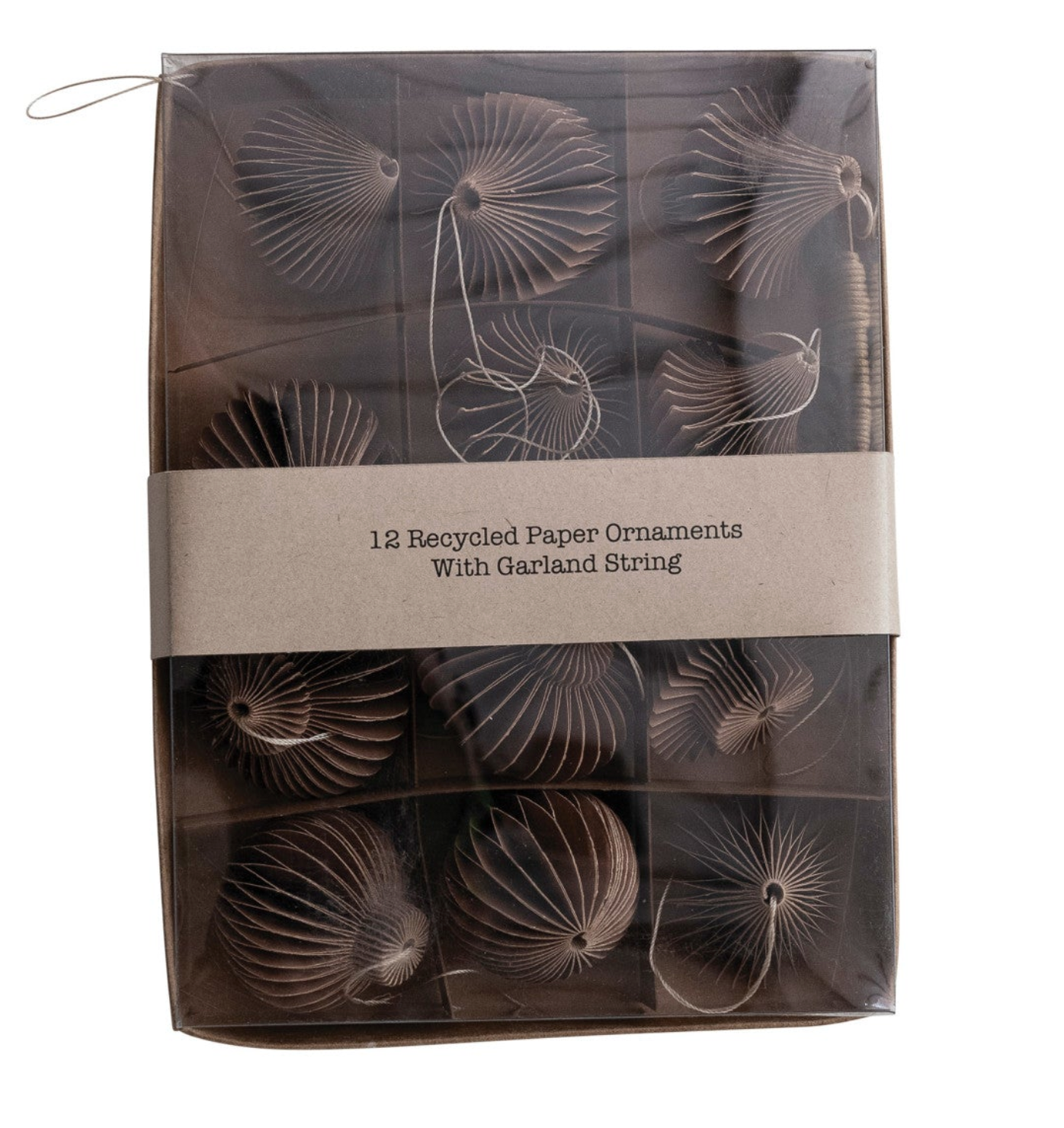 PAPER HONEYCOMB ORNAMENTS