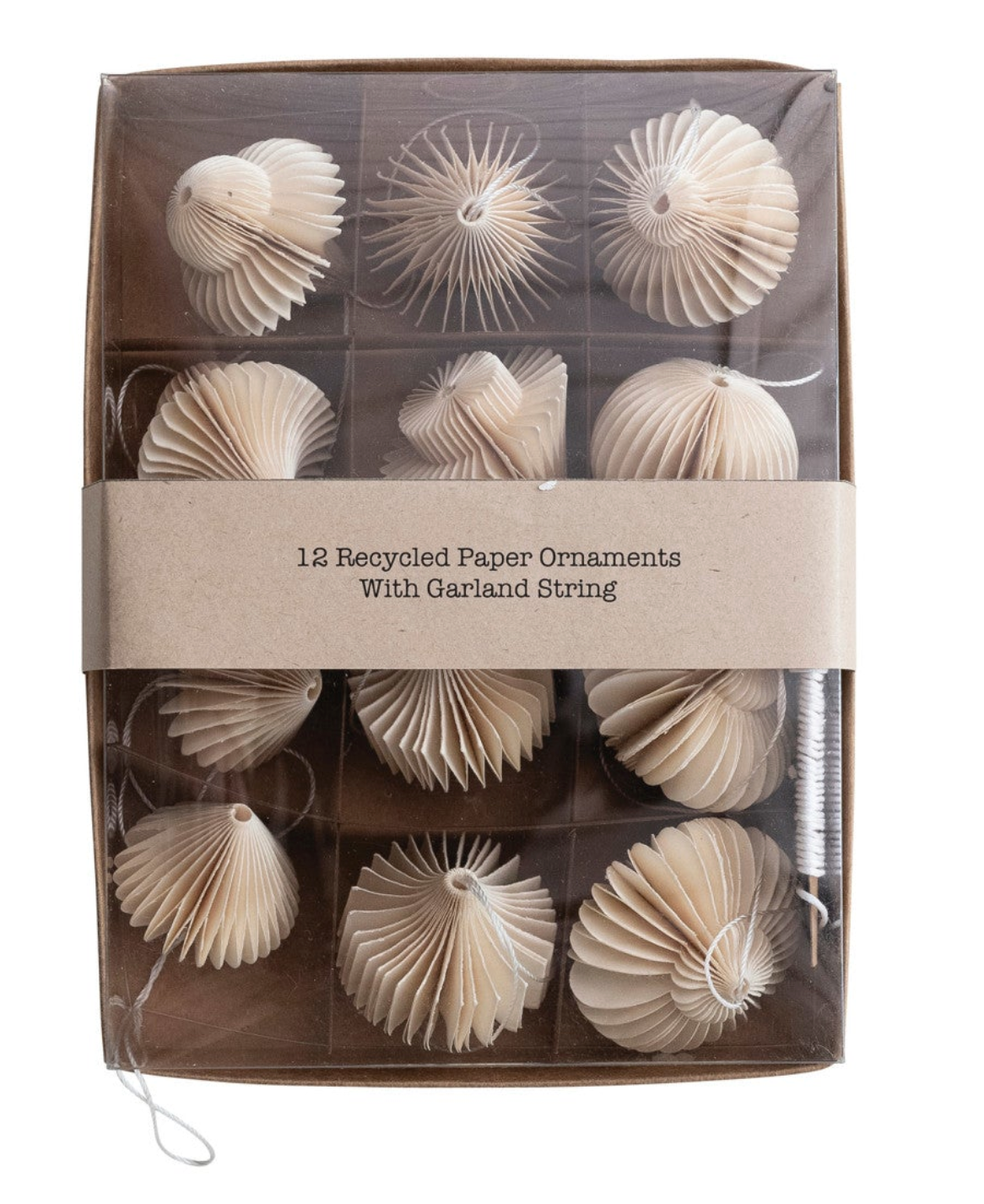 PAPER HONEYCOMB ORNAMENTS