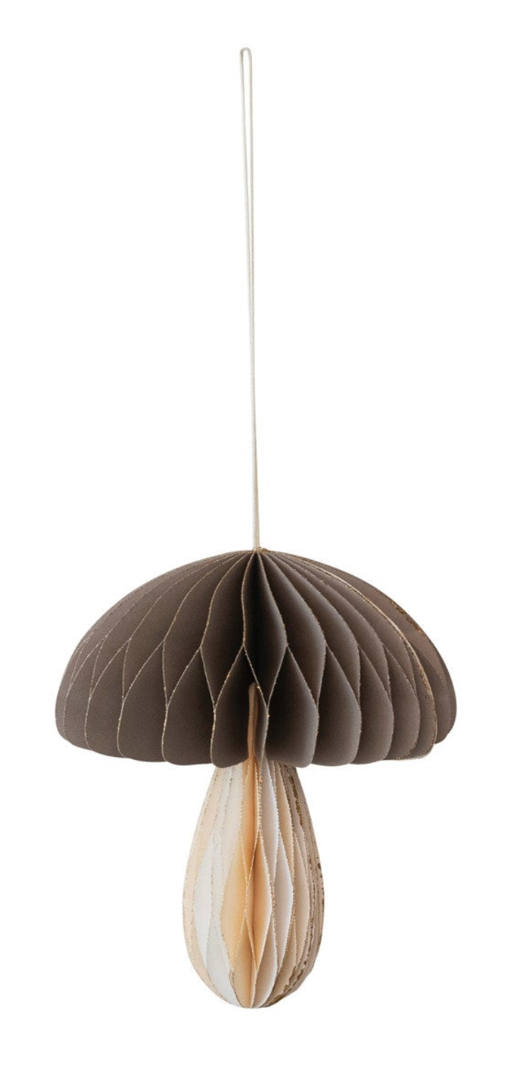 MUSHROOM FOLDING HONEYCOMB ORNAMENT