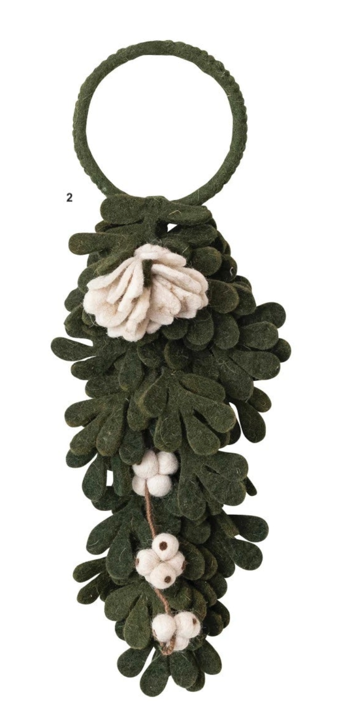 WOOL FELT DOOR HANGER