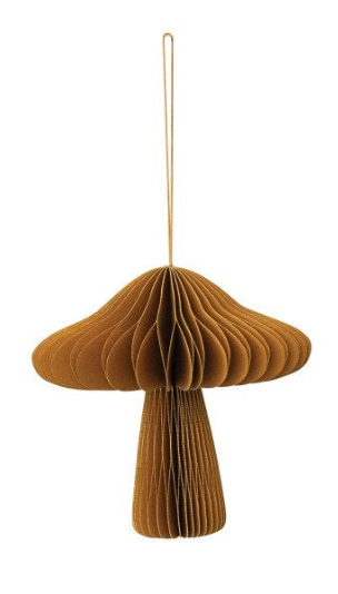 HONEYCOMB MUSHROOM ORNAMENT
