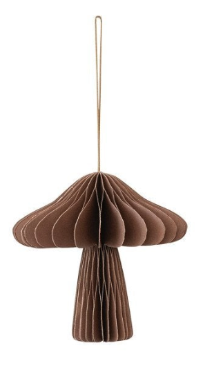 HONEYCOMB MUSHROOM ORNAMENT