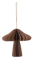 HONEYCOMB MUSHROOM ORNAMENT