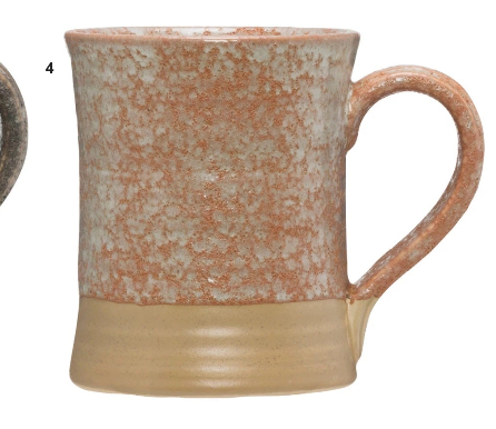 STONEWARE MUGS