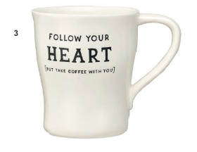 COFFEE SAYINGS MUG
