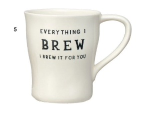 COFFEE SAYINGS MUG