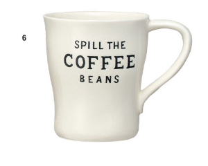 COFFEE SAYINGS MUG