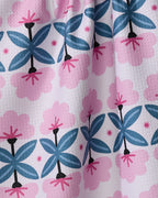 GEOMETRY TEA TOWEL - FRAGRANT FLOWERS