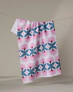 GEOMETRY TEA TOWEL - FRAGRANT FLOWERS