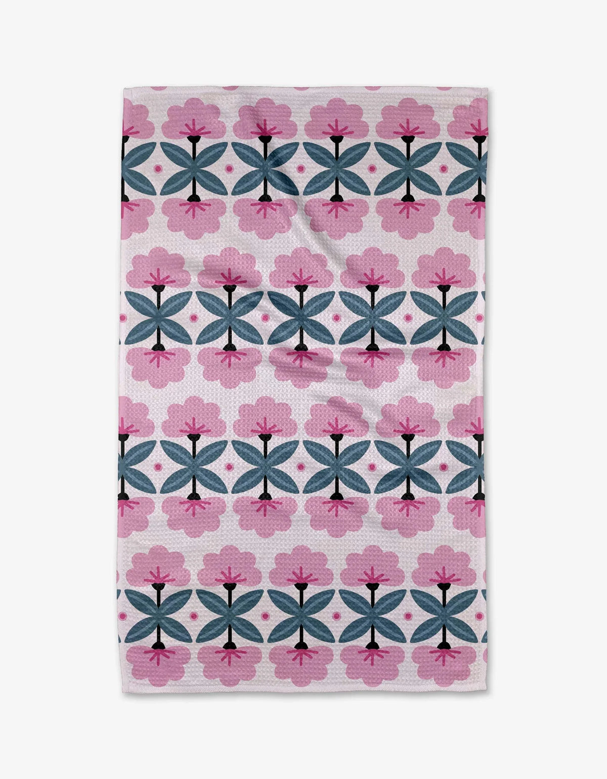 GEOMETRY TEA TOWEL - FRAGRANT FLOWERS