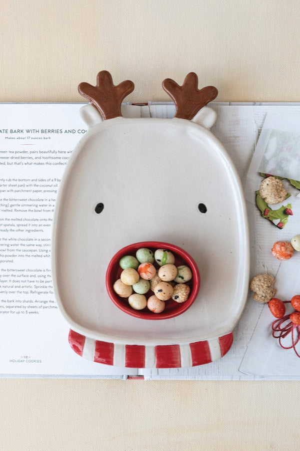 REINDEER DIP PLATE