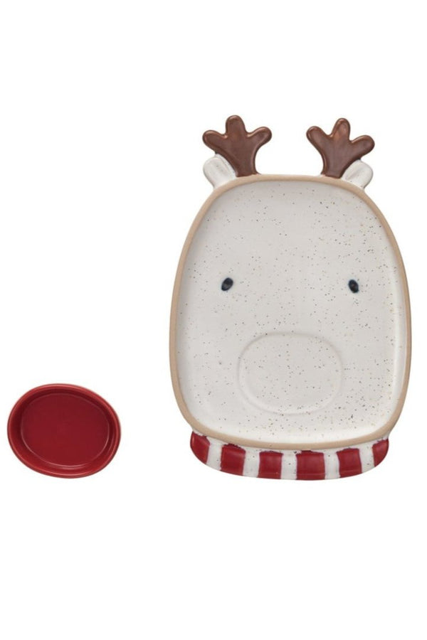 REINDEER DIP PLATE