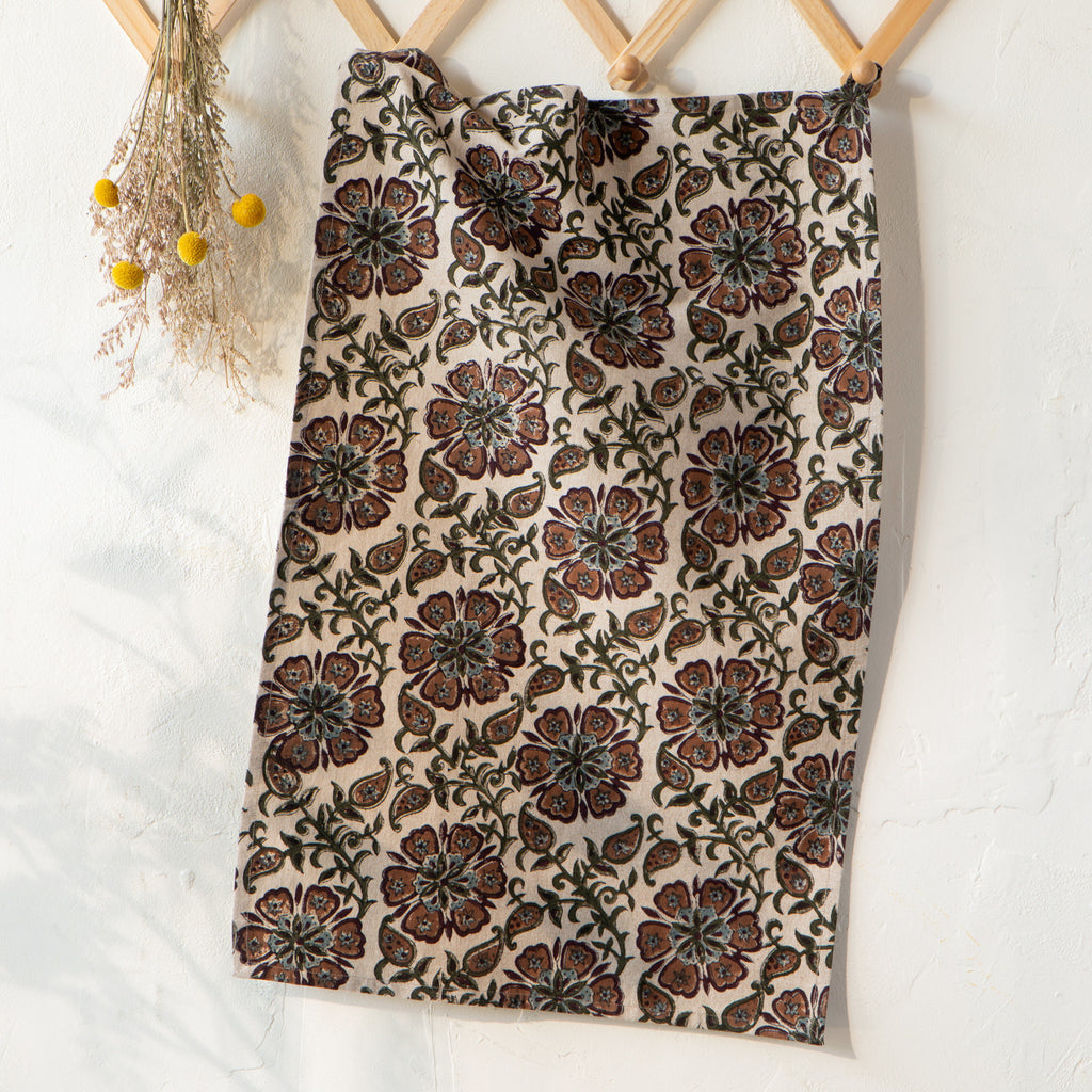 ELYSIAN BLOCK PRINT DISHTOWEL