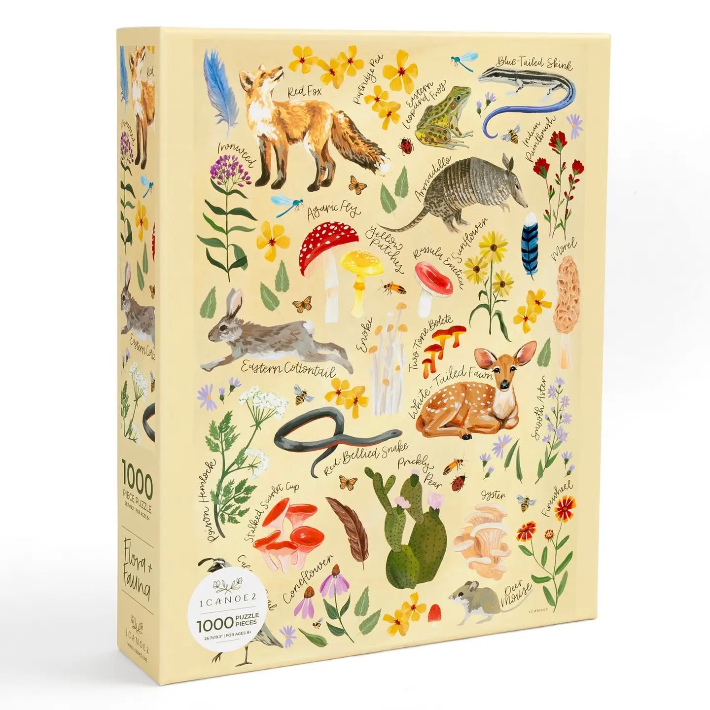 FLORA & FAUNA 1,000 PIECE PUZZLE - BOTANICAL