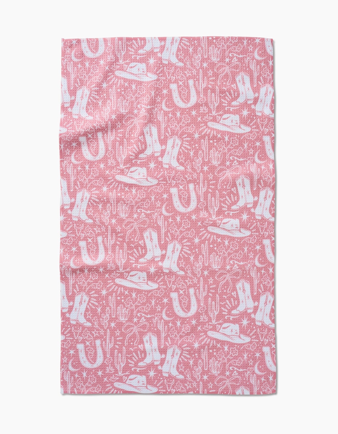 GEOMETRY TEA TOWEL - COWGIRL CHIC