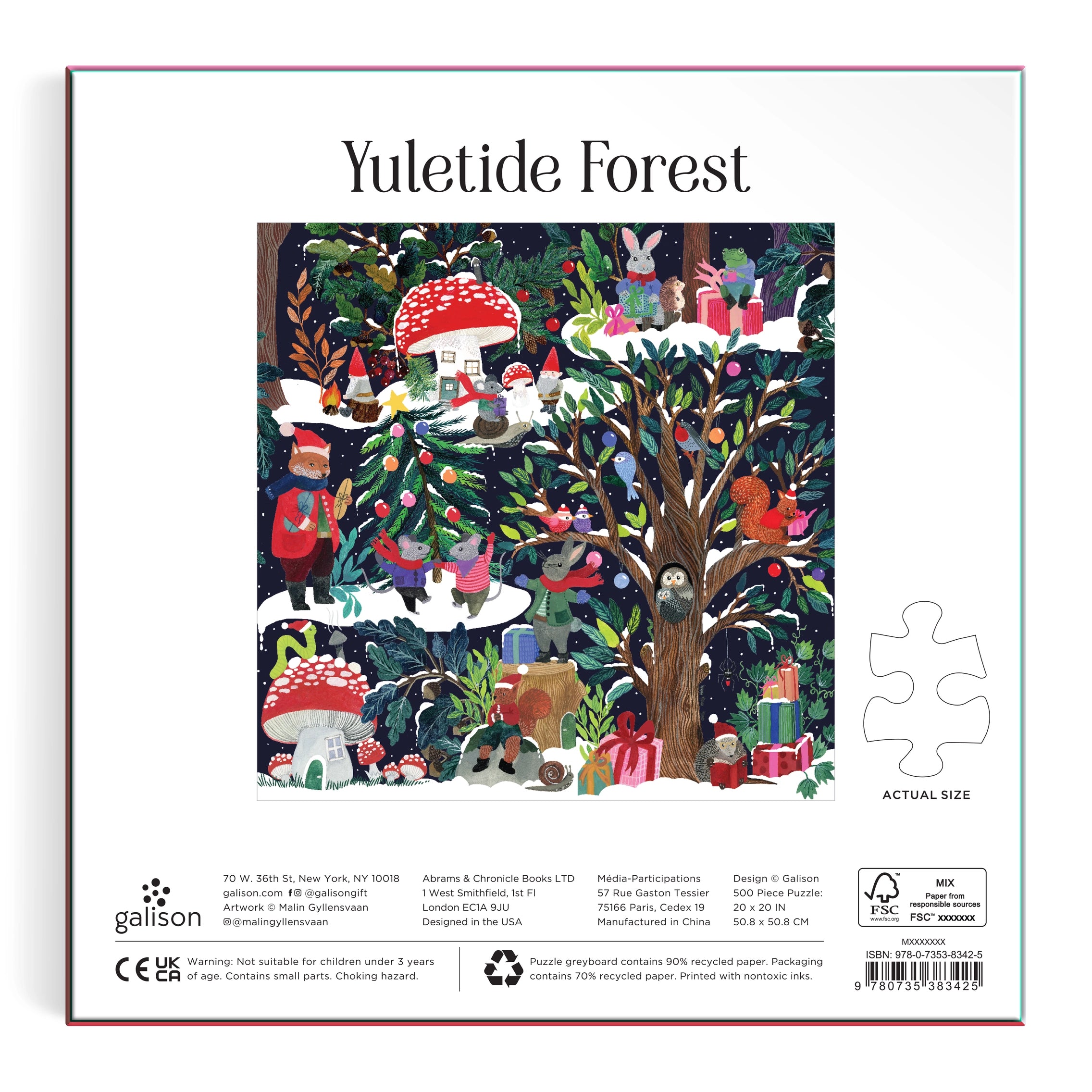 YULETIDE FOREST PUZZLE (500)