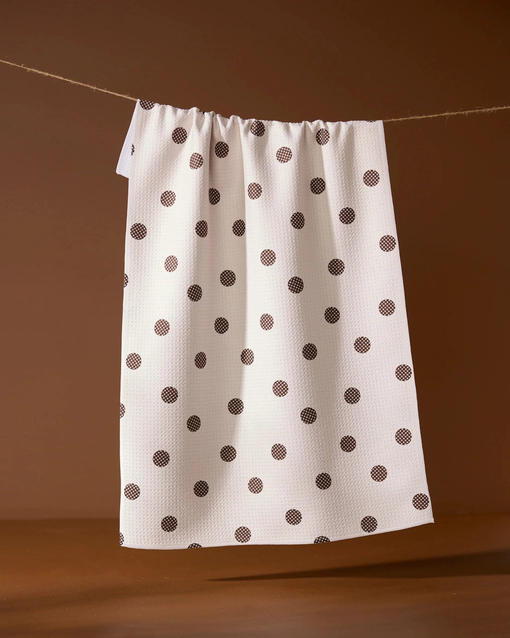 GEOMETRY TEA TOWEL - POLKA PICNIC