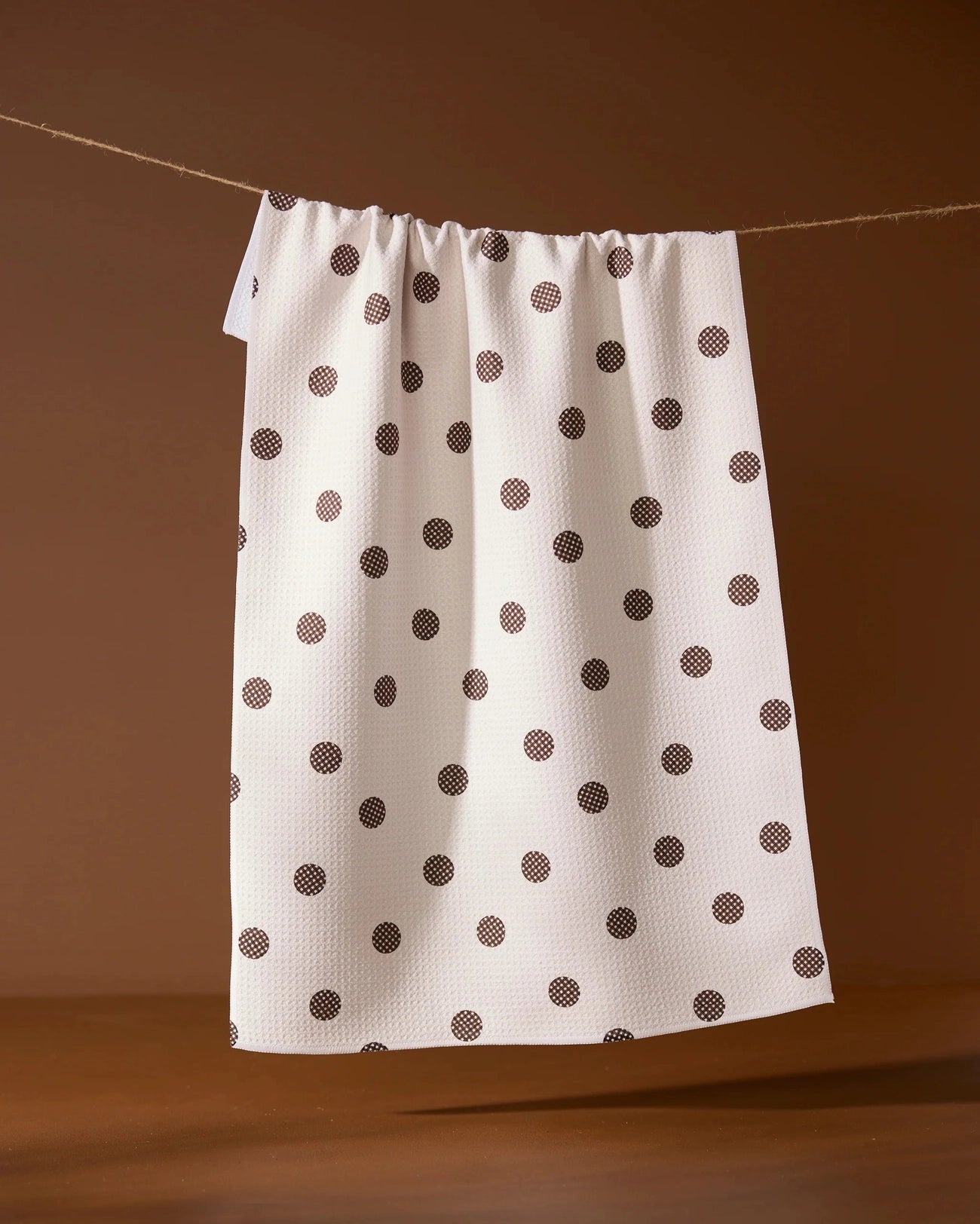 GEOMETRY TEA TOWEL - POLKA PICNIC