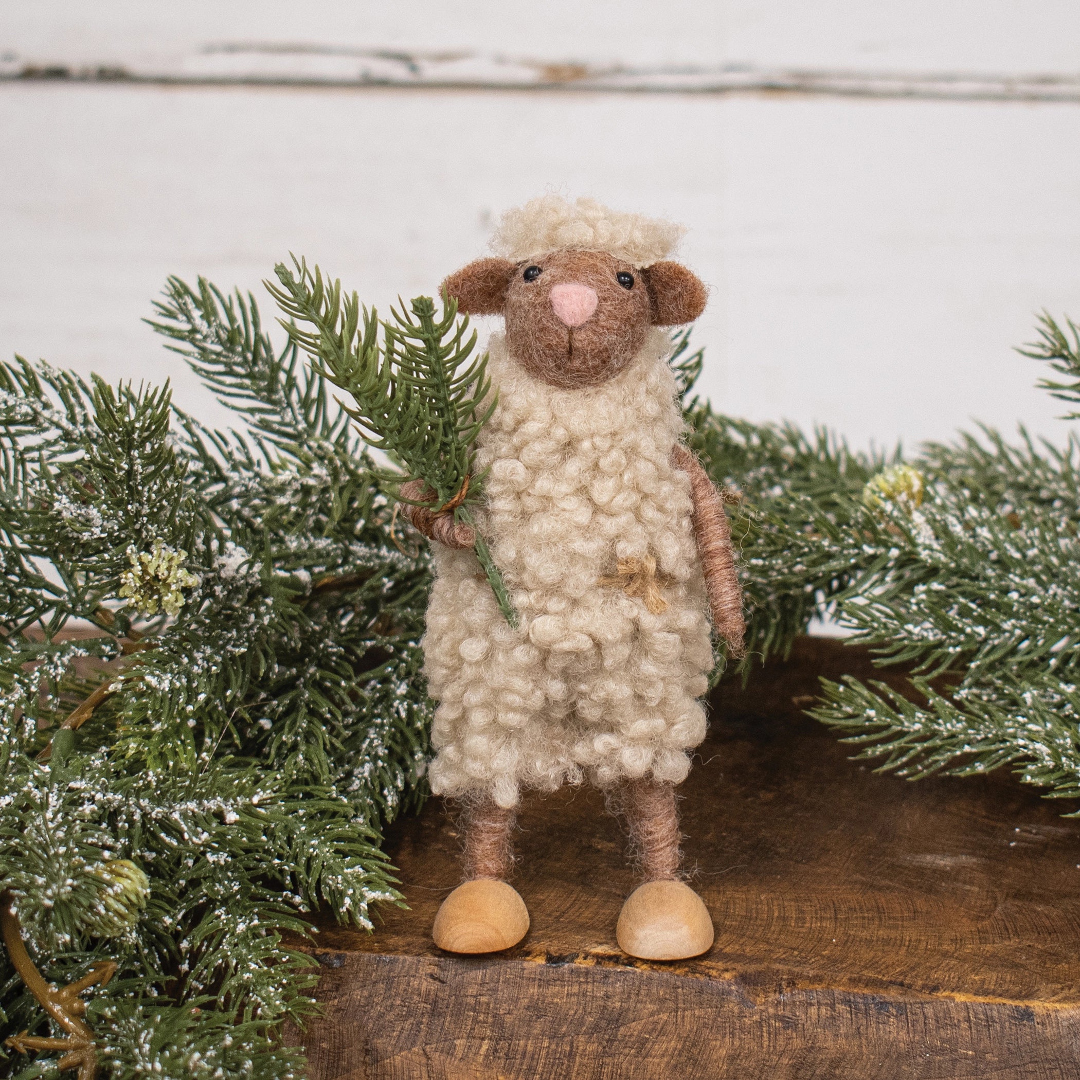 SHEEP SPRIG ORNAMENT