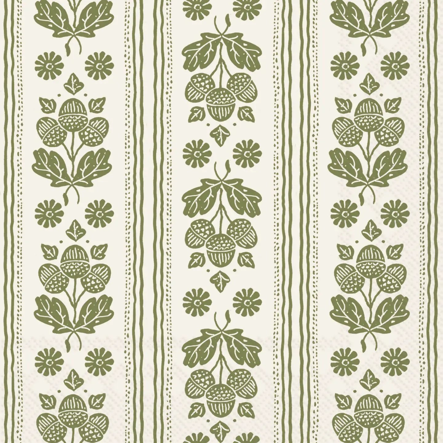 AUTUMN WALLPAPER GREEN NAPKINS