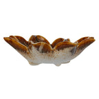 STONEWARE FLOWER DISH