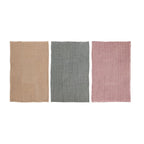 STONEWASHED COTTON TEA TOWELS