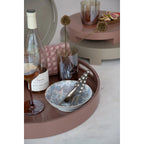 STONEWARE FOOTED BOWL