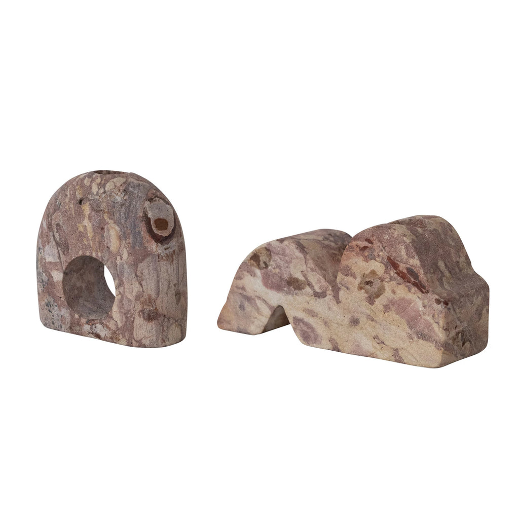 SANDSTONE TAPER HOLDERS