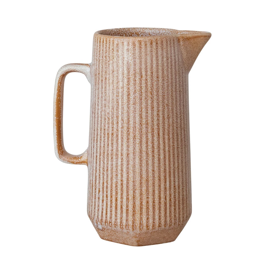 2 QUART STONEWARE PITCHER