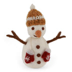 SNOWMAN WITH HAT + MITTENS