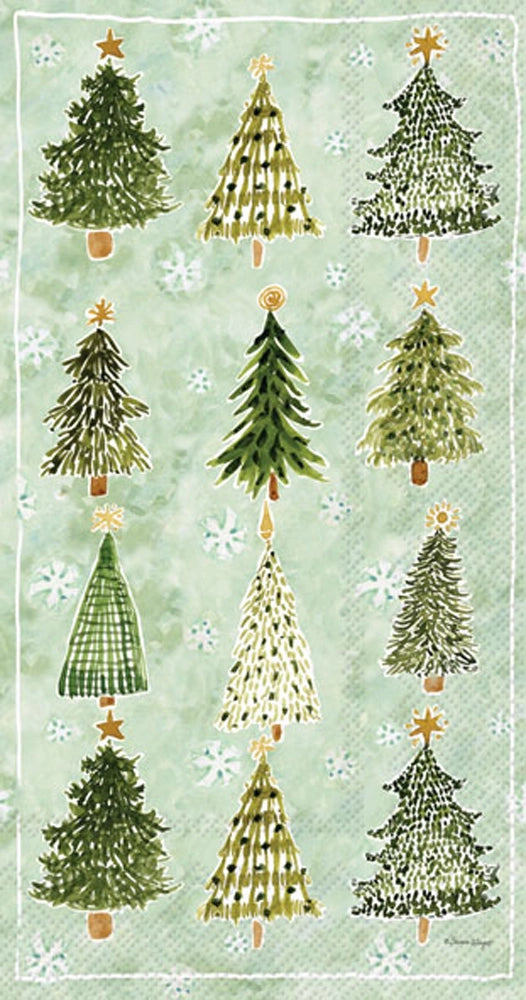 CHRISTMAS TREE (GUEST NAPKIN)