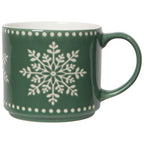 SNOWFLAKE STACKING MUG