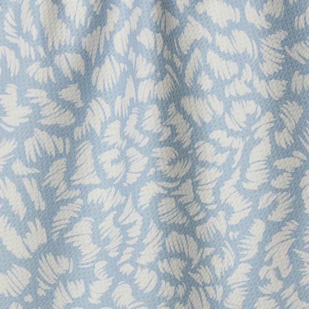 GEOMETRY TEA TOWEL - MARINE HAZE