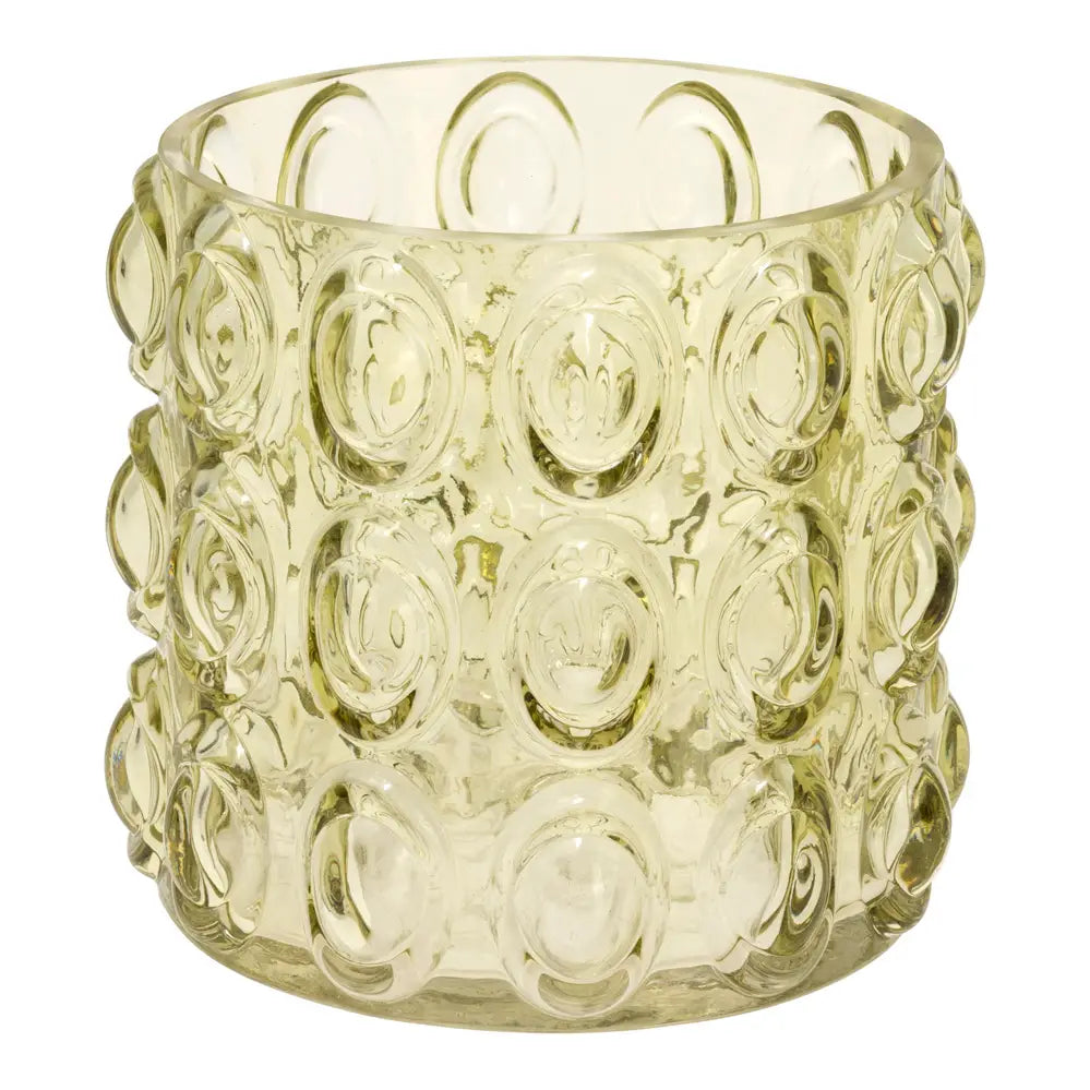 SAGE RETRO BUUBLE GLASS VASE