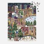 SPARKLING CITY 1000 PC. FOIL PUZZLE